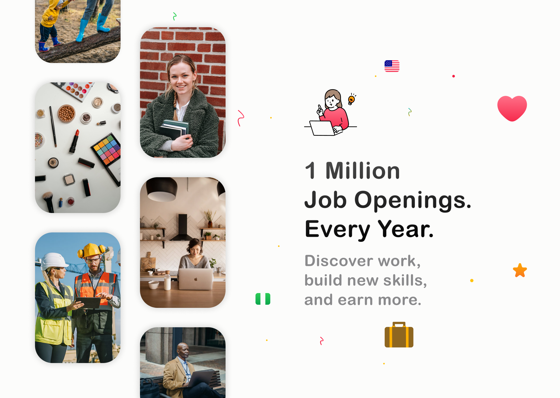 1 Million  Job Openings. Every Year. Transfa.