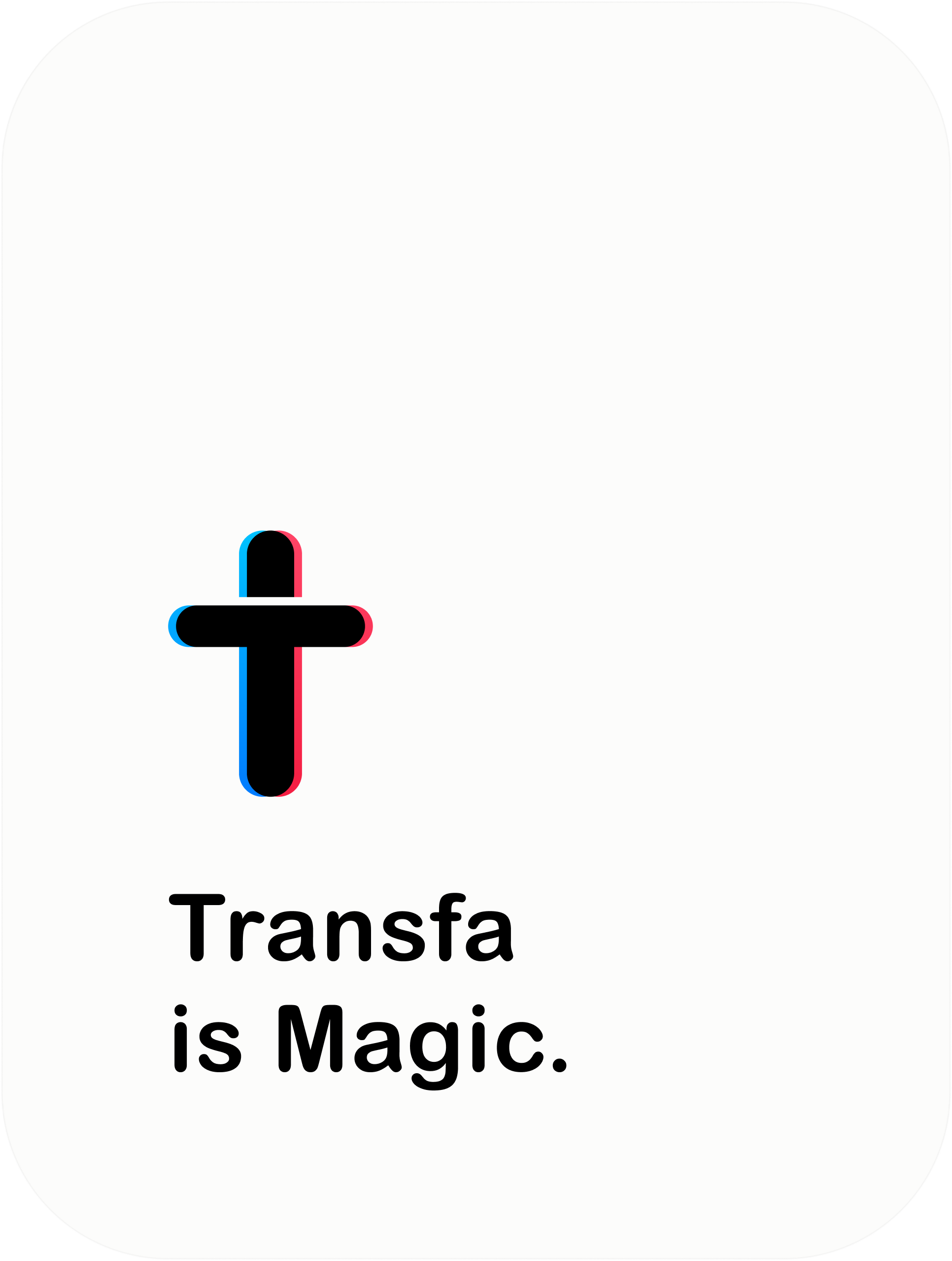 Transfa is Magic.